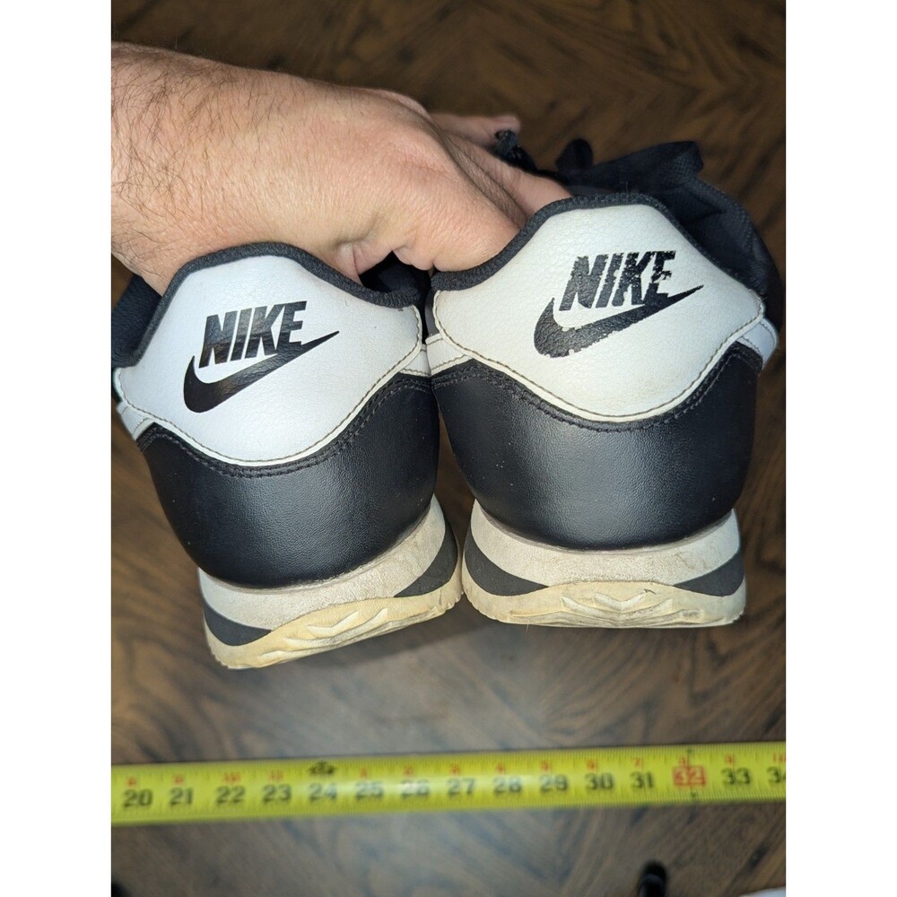 Nike Cortez Black White Sneaker Men's Athletic Shoe Size 13 DM4044-001 - Picture 7 of 7